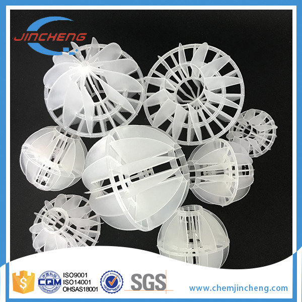 Anti Corrosion Plastic Random Packing , Polyhedral Hollow Plastic