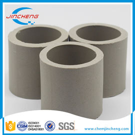 Heat Resistant Ceramic Raschig Ring Packing , Adsorption Tower Packing Material