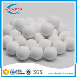 Chemical Resistant High Alumina Ball 25mm , Denstone 99 Catalyst Support Media